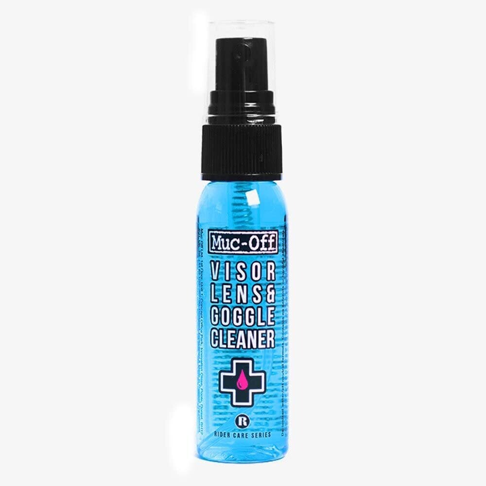 Helmet visor &amp; goggle cleaner