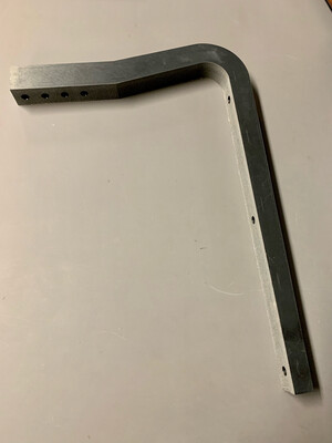 Spatbord model 3 beugel onder