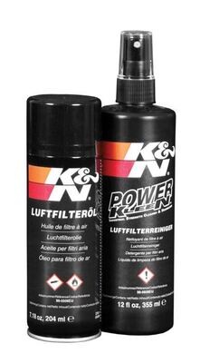 K&amp;N Onderhoudset olie+cleaner