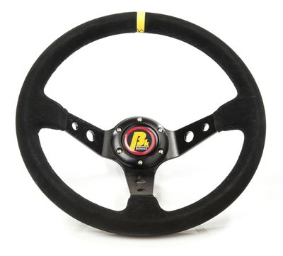 Beltenick 350 mm Suede Stuur 95 mm diep