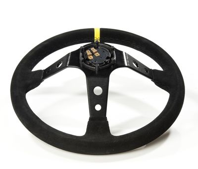 Beltenick 350 mm Suede Stuur 95 mm diep