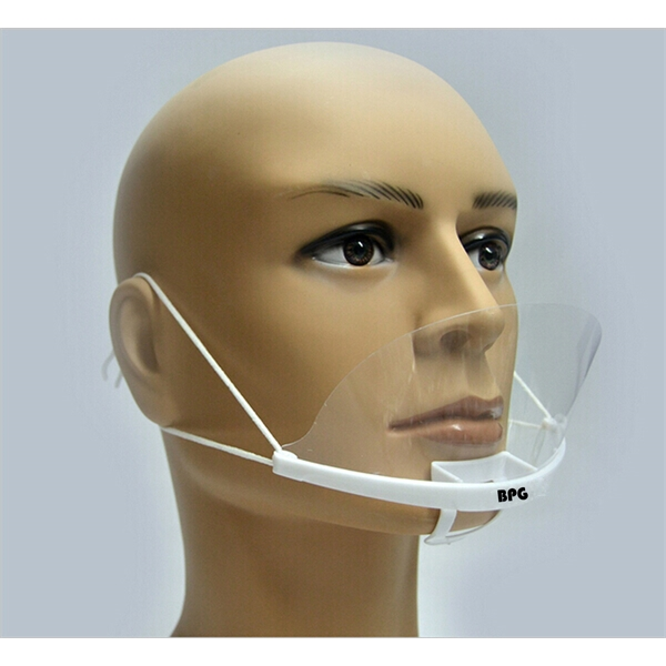 10 x Transparent mouth shield 10 x Transparent mouth shield