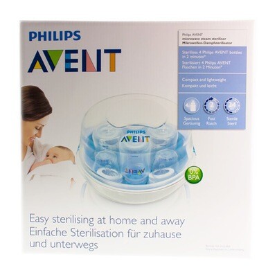 AVENT STERILISATOR MICROGOLF ZONDER ACCESSOIRES AVENT STERILISATOR MICROGOLF ZONDER ACCESSOIRES