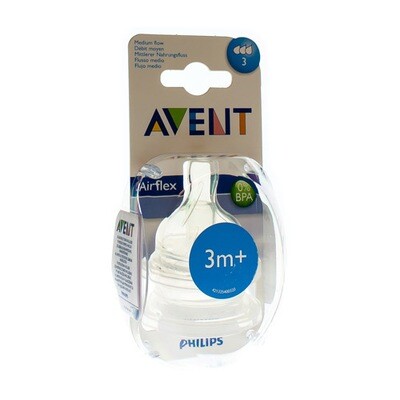 AVENT ZUIGSPEEN MEDIUM 3GATEN 2 AVENT ZUIGSPEEN MEDIUM 3GATEN 2