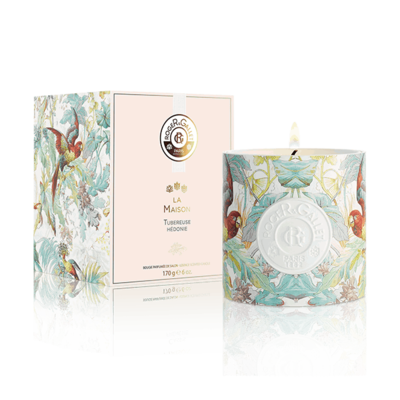 ROGER&GALLET LA MAISON CANDLE TUBEREUSE 170G ROGER&GALLET LA MAISON CANDLE TUBEREUSE 170G