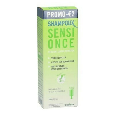 SHAMPOUX SENSI ONCE SPRAY 100ML PROMO -2 SHAMPOUX SENSI ONCE SPRAY 100ML PROMO -2