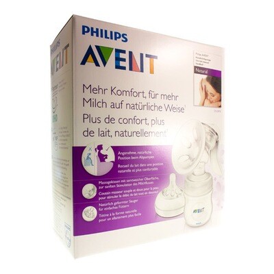 AVENT MANUELE BORSTPOMP NATUREL AVENT MANUELE BORSTPOMP NATUREL