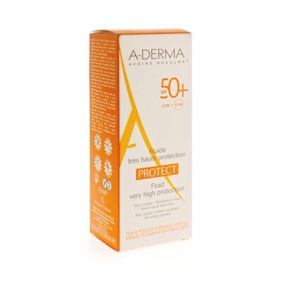 ADERMA PROTECT FLUIDE IP50+ 40ML ADERMA PROTECT FLUIDE IP50+ 40ML