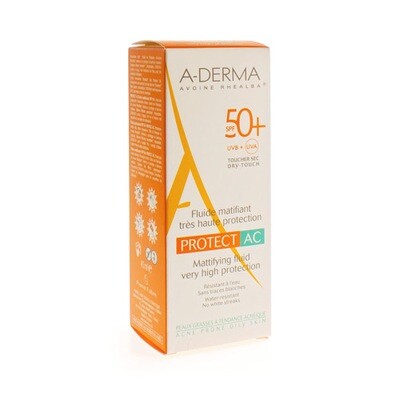 ADERMA PROTECT CREME ACNE IP50+ TUBE 40ML ADERMA PROTECT CREME ACNE IP50+ TUBE 40ML