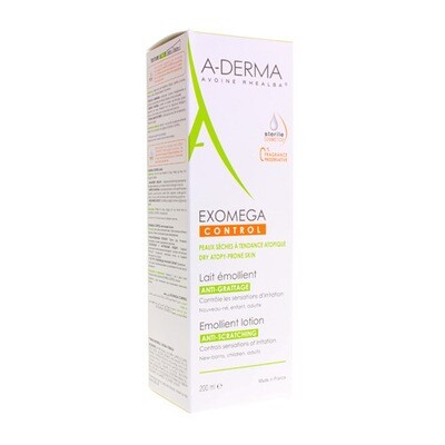 ADERMA EXOMEGA CONTROL MELK EMOLIEREND TUBE 200ML ADERMA EXOMEGA CONTROL MELK EMOLIEREND TUBE 200ML
