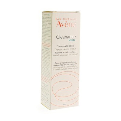 AVENE CLEANANCE HYDRA CREME VERZACHTEND NF 40ML AVENE CLEANANCE HYDRA CREME VERZACHTEND NF 40ML