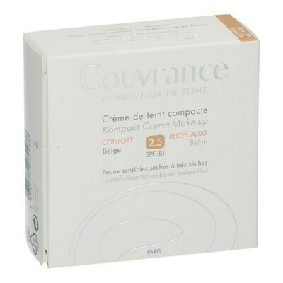AVENE COUVRANCE CR TEINT COMP.025 BEIGE CONF. 10G AVENE COUVRANCE CR TEINT COMP.025 BEIGE CONF. 10G