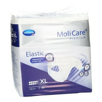 MOLICARE PREMIUM ELASTIC MAXI 9 DROPS XL 14 MOLICARE PREMIUM ELASTIC MAXI 9 DROPS XL 14