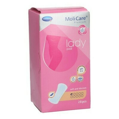 MOLICARE PREMIUM LADY PAD 0,5 DROPS 18X8CM 28 MOLICARE PREMIUM LADY PAD 0,5 DROPS 18X8CM 28