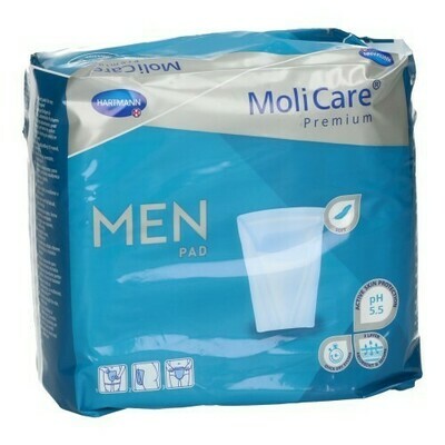MOLICARE PREMIUM MEN PAD 4 DROPS 34X18CM 14 MOLICARE PREMIUM MEN PAD 4 DROPS 34X18CM 14