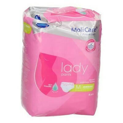 MOLICARE PREMIUM LADY PANTS 5 DROPS M 8 MOLICARE PREMIUM LADY PANTS 5 DROPS M 8