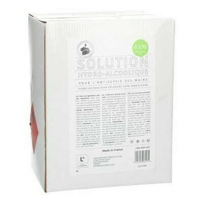 HANDGEL HYDRO-ALC. 83% BAG IN BOX 5L INFINITY HANDGEL HYDRO-ALC. 83% BAG IN BOX 5L INFINITY