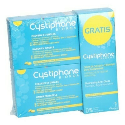CYSTIPHANE BIORGA COMP2X120+SH A/CH.200ML NF PROMO CYSTIPHANE BIORGA COMP2X120+SH A/CH.200ML NF PROMO