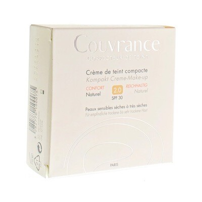AVENE COUVRANCE CR TEINT COMP. 02 NATUREL CONF.10G AVENE COUVRANCE CR TEINT COMP. 02 NATUREL CONF.10G