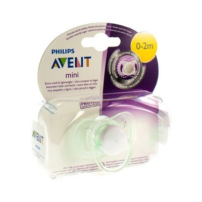 AVENT MINI FOPSPEEN UNISEX 0- 2M SINGLE PACK AVENT MINI FOPSPEEN UNISEX 0- 2M SINGLE PACK