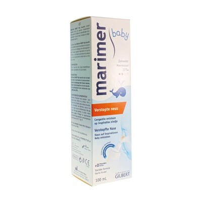 MARIMER BABY HYPERTONISCH ZEEWATER SPRAY 100ML MARIMER BABY HYPERTONISCH ZEEWATER SPRAY 100ML