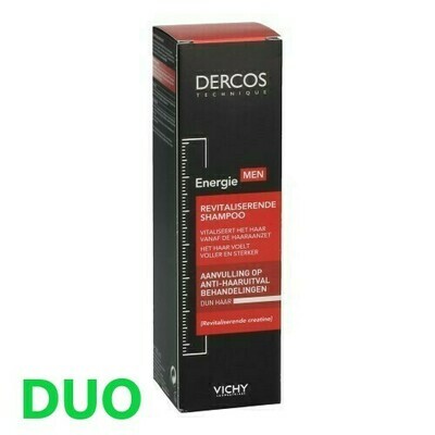 VICHY DERCOS ENERGIE MEN SHAMPOO DUO VICHY DERCOS ENERGIE MEN SHAMPOO DUO