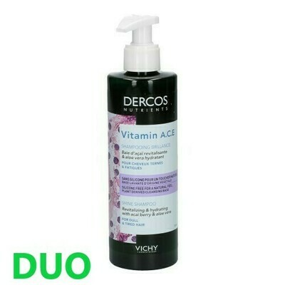 VICHY DERCOS NUTRIENTS VITAMINE SHAMPOO DUO VICHY DERCOS NUTRIENTS VITAMINE SHAMPOO DUO