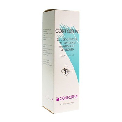 CONFOSEPT ZUURSTOFWATER 1 X 120 ML CONFOSEPT ZUURSTOFWATER 1 X 120 ML
