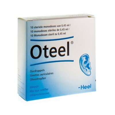 OTEEL OORDRUPPELS FIOL 10X0,45ML HEEL OTEEL OORDRUPPELS FIOL 10X0,45ML HEEL