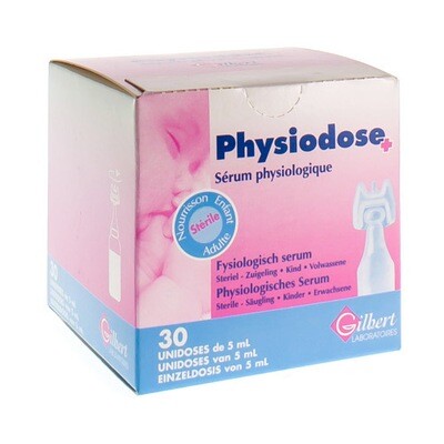 PHYSIODOSE SERUM FYSIO UD STER 30X5ML PHYSIODOSE SERUM FYSIO UD STER 30X5ML
