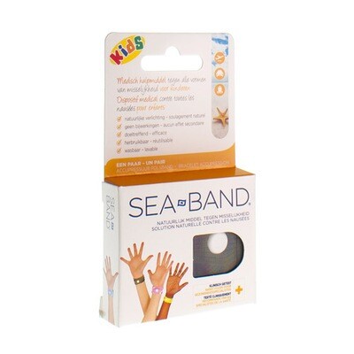 SEA BAND POLSBANDJES KIND -6JAAR 2 SEA BAND POLSBANDJES KIND -6JAAR 2