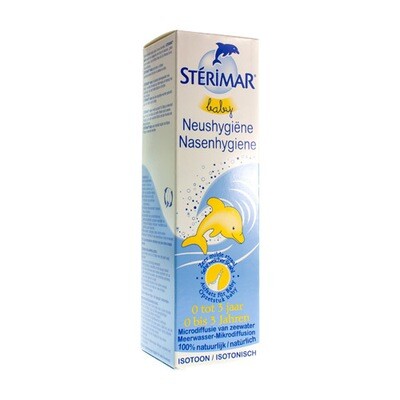 STERIMAR BABY NEUSSPRAY ZEEWATER 100ML STERIMAR BABY NEUSSPRAY ZEEWATER 100ML
