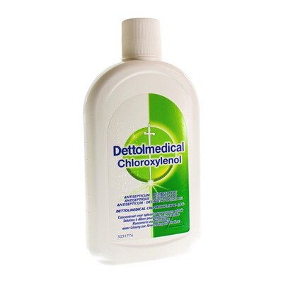 DETTOLMEDICAL CHLOROXYLENOL 4,8% 500ML DETTOLMEDICAL CHLOROXYLENOL 4,8% 500ML