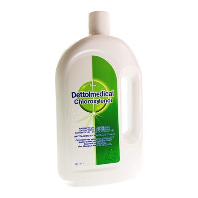 DETTOLMEDICAL CHLOROXYLENOL 4,8% 1000ML DETTOLMEDICAL CHLOROXYLENOL 4,8% 1000ML