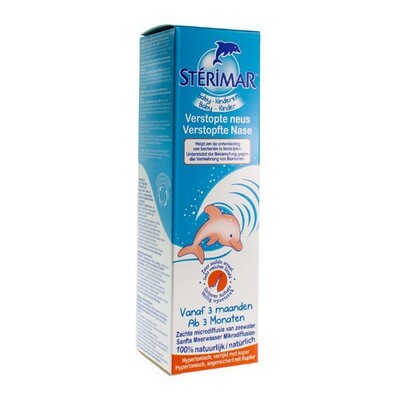 STERIMAR BABY HYPERTONE NEUSSPRAY ZEEWATER 100ML STERIMAR BABY HYPERTONE NEUSSPRAY ZEEWATER 100ML