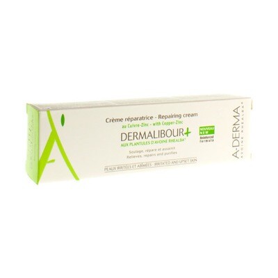ADERMA DERMALIBOUR+ CREME HERSTELLEND TUBE 50ML ADERMA DERMALIBOUR+ CREME HERSTELLEND TUBE 50ML