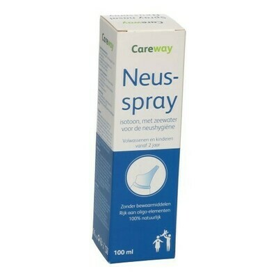 CAREWAY NASAL ISOTON. VOLW NEUSSPRAY 100ML CAREWAY NASAL ISOTON. VOLW NEUSSPRAY 100ML