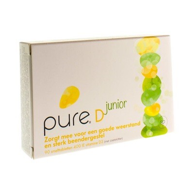 PURE D JUNIOR SMELTTABLETTEN 90 PURE D JUNIOR SMELTTABLETTEN 90