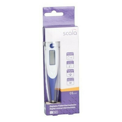 GERATHERM THERMOMETER FLEXIBLE 10SEC SCALA GERATHERM THERMOMETER FLEXIBLE 10SEC SCALA