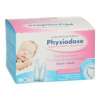 PHYSIODOSE PASGEBORENE SERUM FYSIO 30X5ML 626716 PHYSIODOSE PASGEBORENE SERUM FYSIO 30X5ML 626716