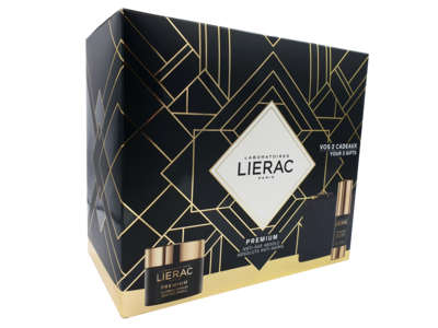 LIERAC SET PREMIUM CREME SOY + OGEN + POCHETTE LIERAC SET PREMIUM CREME SOY + OGEN + POCHETTE