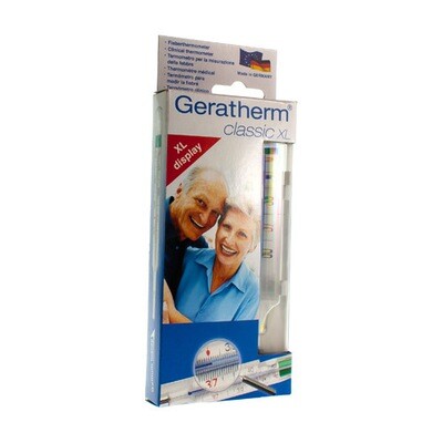 GERATHERM CLASSIC XL THERMOMETER Z/KWIK GERATHERM CLASSIC XL THERMOMETER Z/KWIK