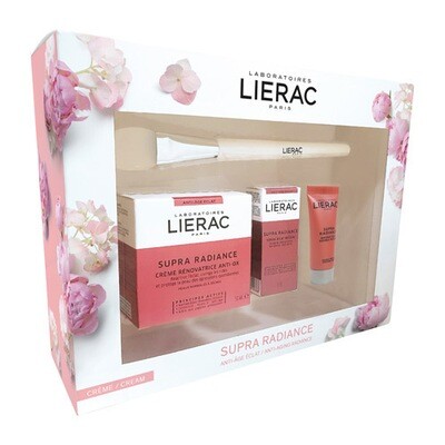 LIERAC KOFFER SUPRA RADIANCE CREME 3 PROD. + BRUSH LIERAC KOFFER SUPRA RADIANCE CREME 3 PROD. + BRUSH