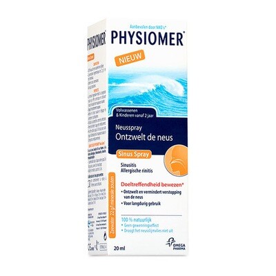 PHYSIOMER SINUS POCKET 20ML NEW VERV.2374817 PHYSIOMER SINUS POCKET 20ML NEW VERV.2374817