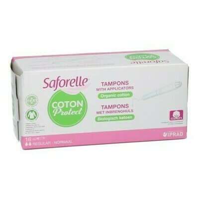 SAFORELLE TAMPONS INBRENGHULS NORMAAL 16 SAFORELLE TAMPONS INBRENGHULS NORMAAL 16