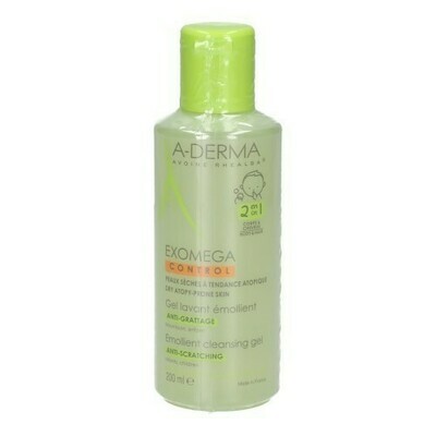 ADERMA EXOMEGA CONTROL REINIGINGSGEL 2IN1 200ML ADERMA EXOMEGA CONTROL REINIGINGSGEL 2IN1 200ML