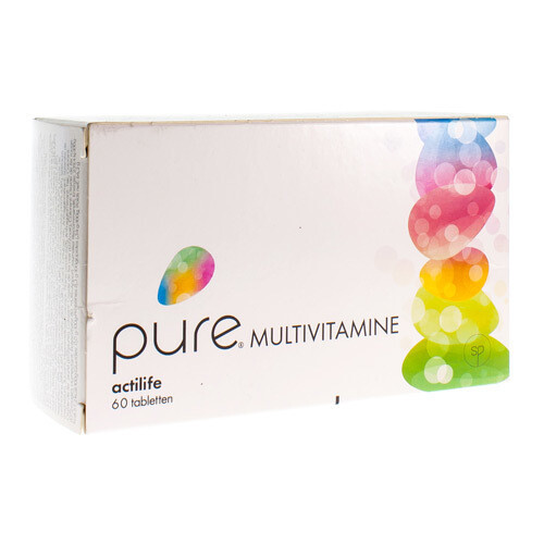 PURE MULTIVITAMINE TABL 60 PURE MULTIVITAMINE TABL 60