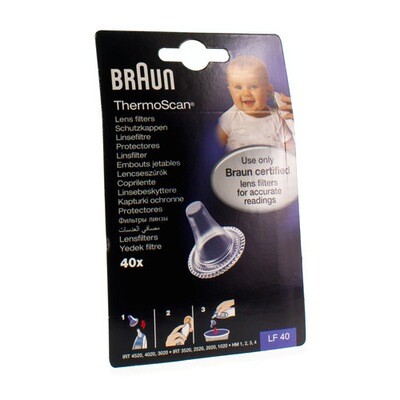 BRAUN LENSFILTERS THERMOSCAN IRT4520 LF-40 BRAUN LENSFILTERS THERMOSCAN IRT4520 LF-40