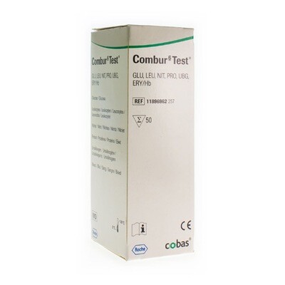 COMBUR 6 TEST STRIPS 50 11896962257 COMBUR 6 TEST STRIPS 50 11896962257