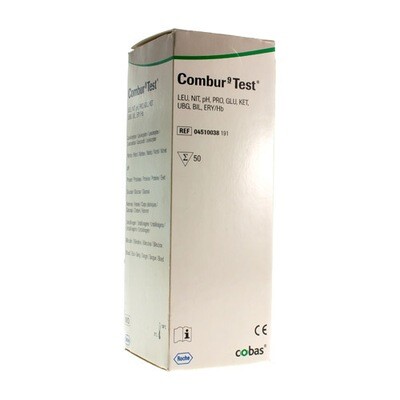 COMBUR 9 TEST STRIPS 50 04510038191 COMBUR 9 TEST STRIPS 50 04510038191